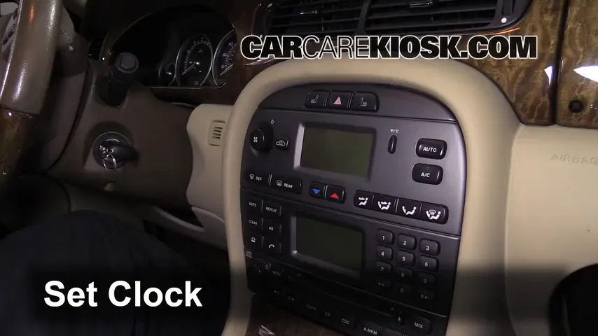 2005 Jaguar X-Type 3.0L V6 Sedan Clock Set Clock
